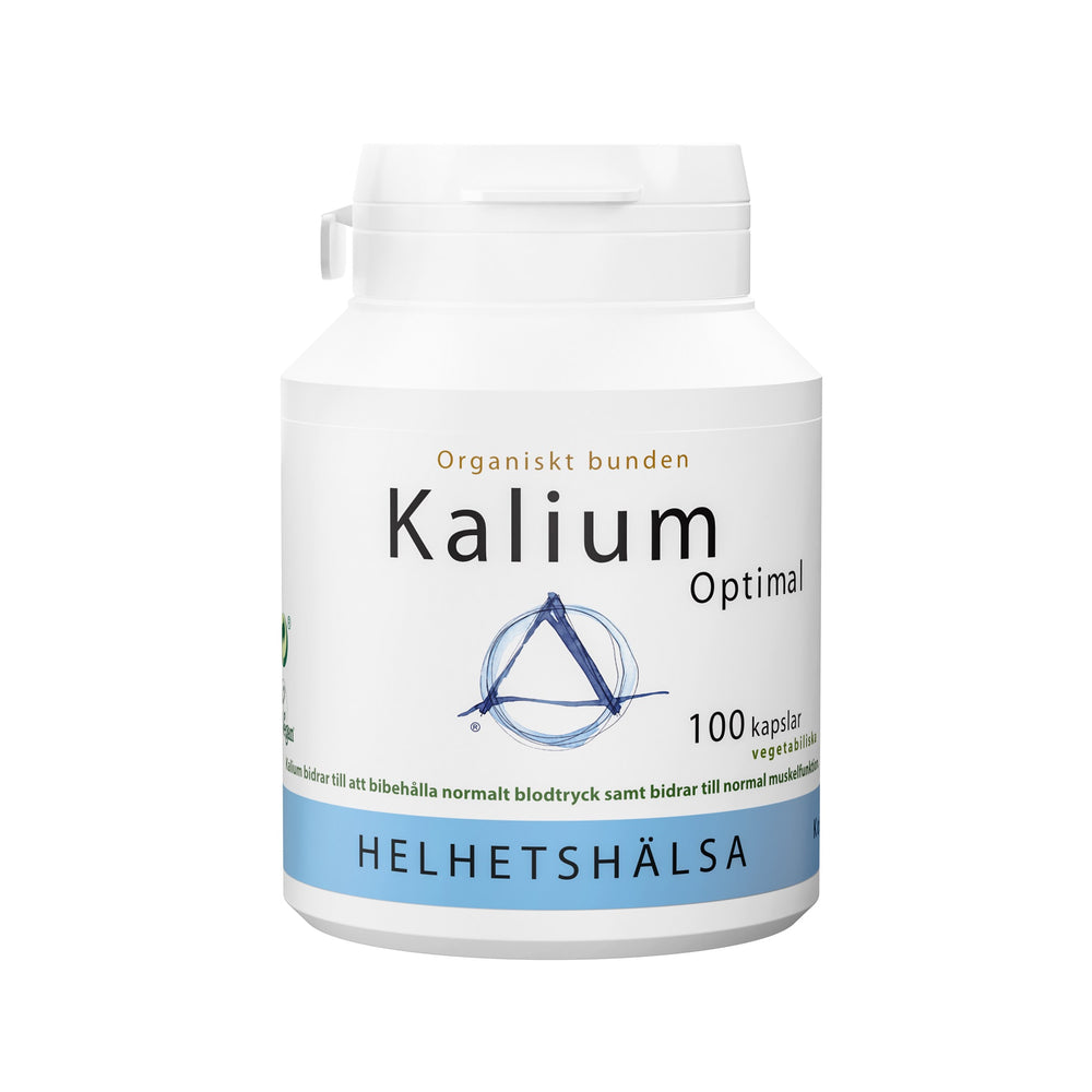 Helhetshälsa KaliumOptimal 100 kapslar