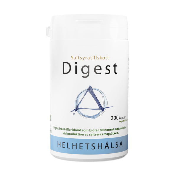 Helhetshälsa Digest 200 kapslar
