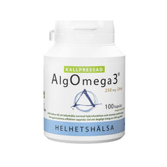 Helhetshälsa AlgOmega3 Kallpressad 100 kapslar