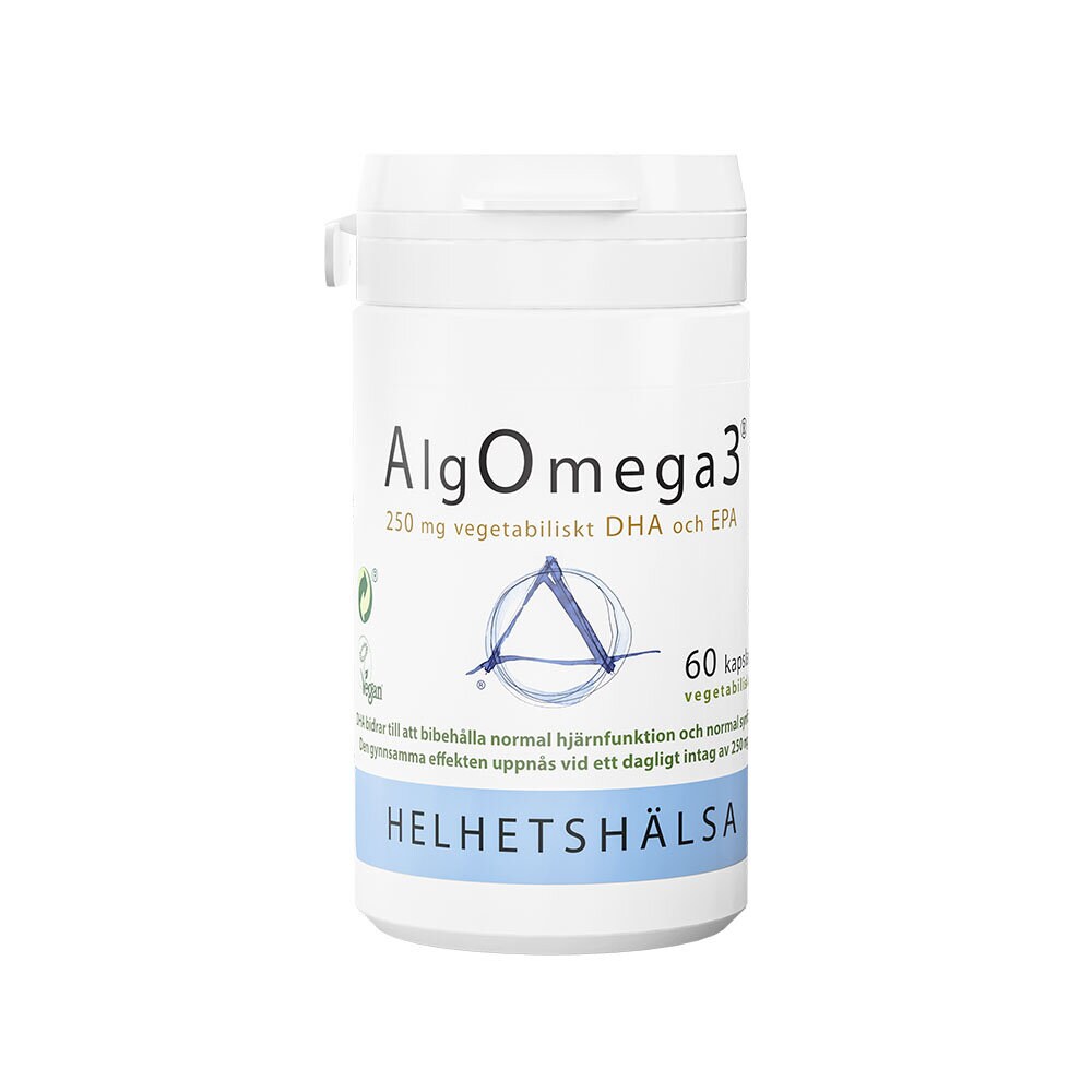 Helhetshälsa AlgOmega3 60 kapslar