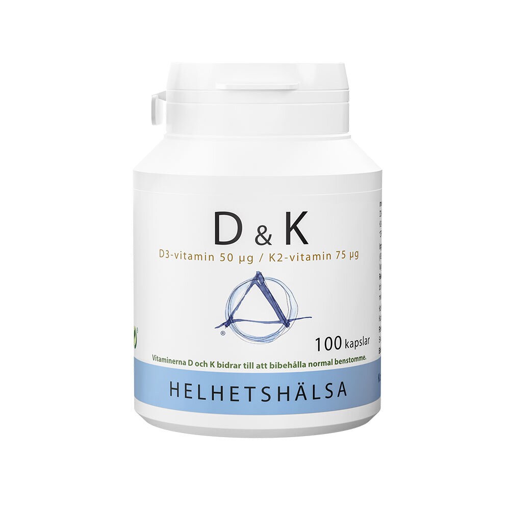 Helhetshälsa D & K 100 kapslar