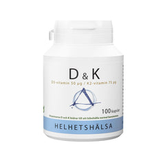 Helhetshälsa D & K 100 kapslar