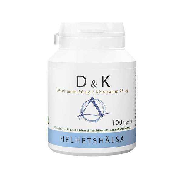 Helhetshälsa D & K 100 kapslar