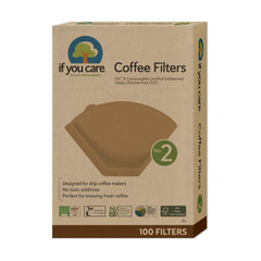 If You Care Oblekt Kaffefilter No. 2 100 st