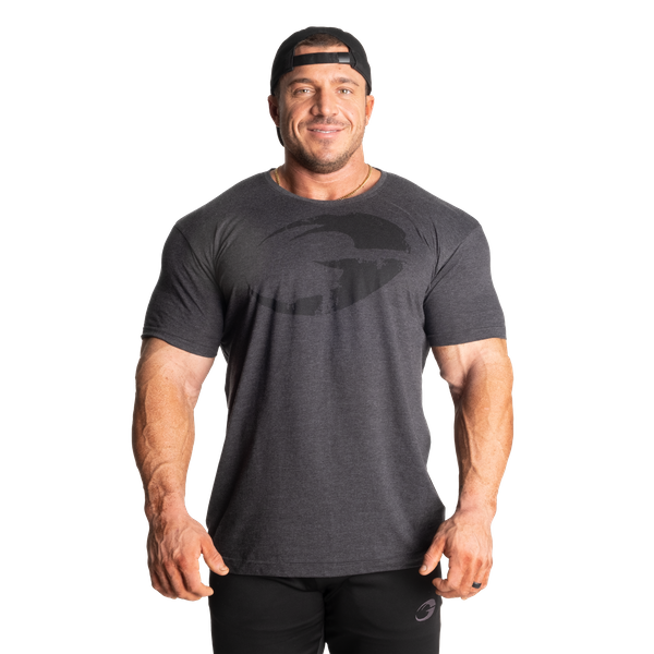 GASP Cadet Tee T-Shirt Dark Grey Melange