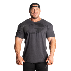GASP Cadet Tee T-Shirt Dark Grey Melange