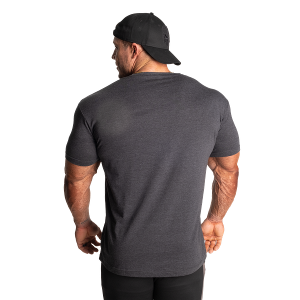 GASP Cadet Tee T-Shirt Dark Grey Melange