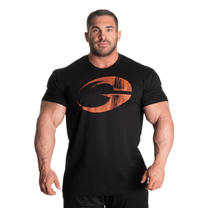 GASP Cadet Tee T-Shirt Black/Flame