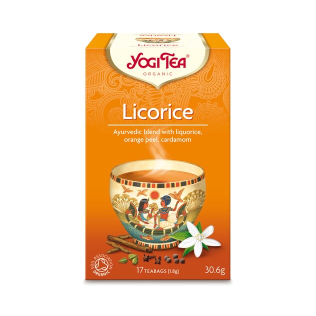 Yogi Tea Licorice 17 påsar
