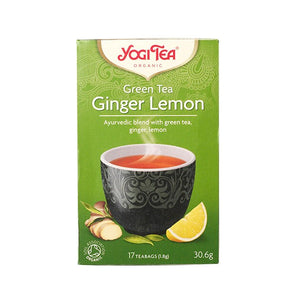 Yogi Tea Green Tea Ginger Lemon 17 påsar