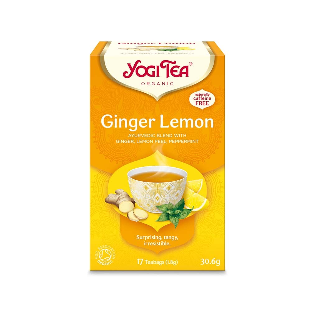 Yogi Tea Ginger Lemon 17 påsar