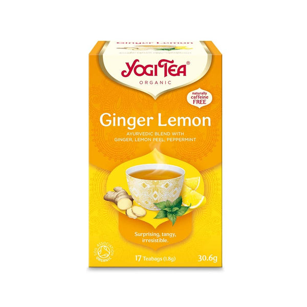 Yogi Tea Ginger Lemon 17 påsar