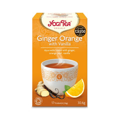 Yogi Tea Ginger Orange with Vanilla 17 påsar