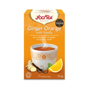 Yogi Tea Ginger Orange with Vanilla 17 påsar