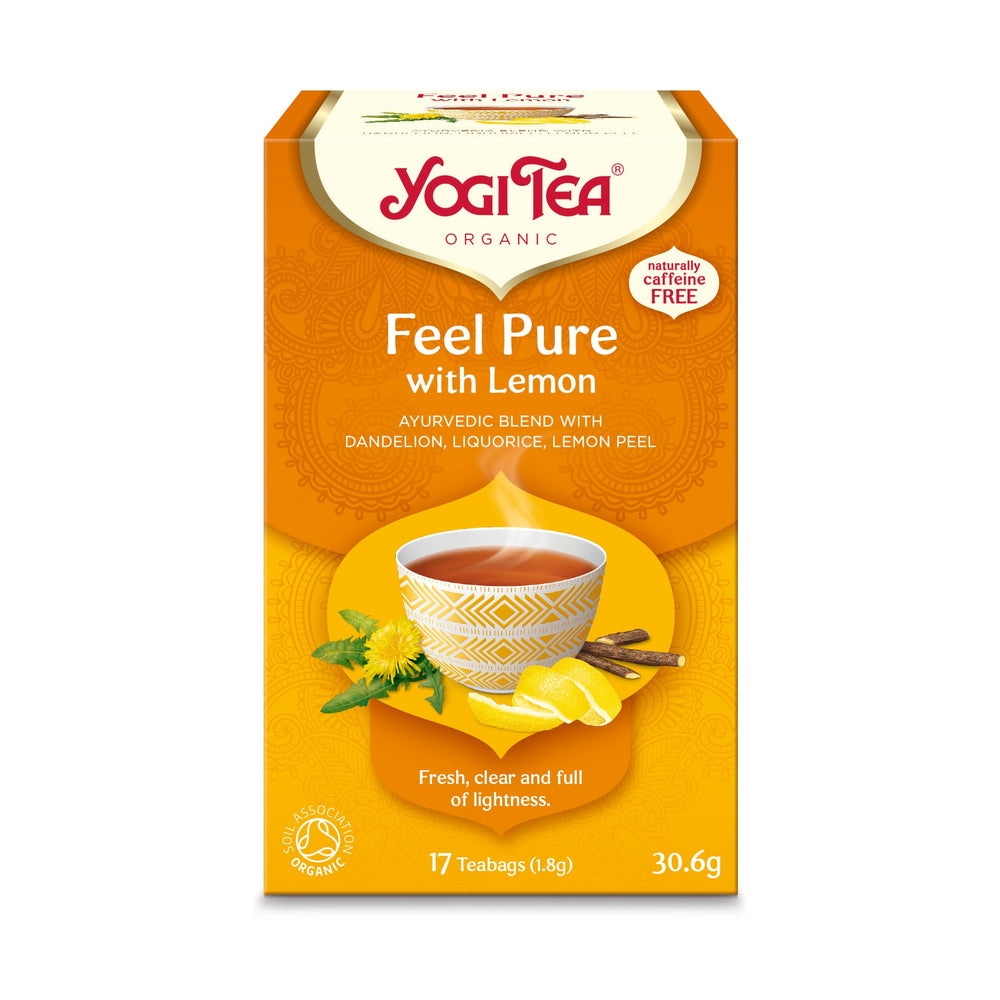 Yogi Tea Feel Pure Lemon 17 påsar