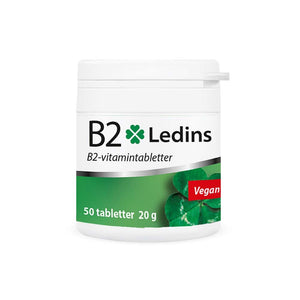 Ledins Vitamin B2 50 tabletter
