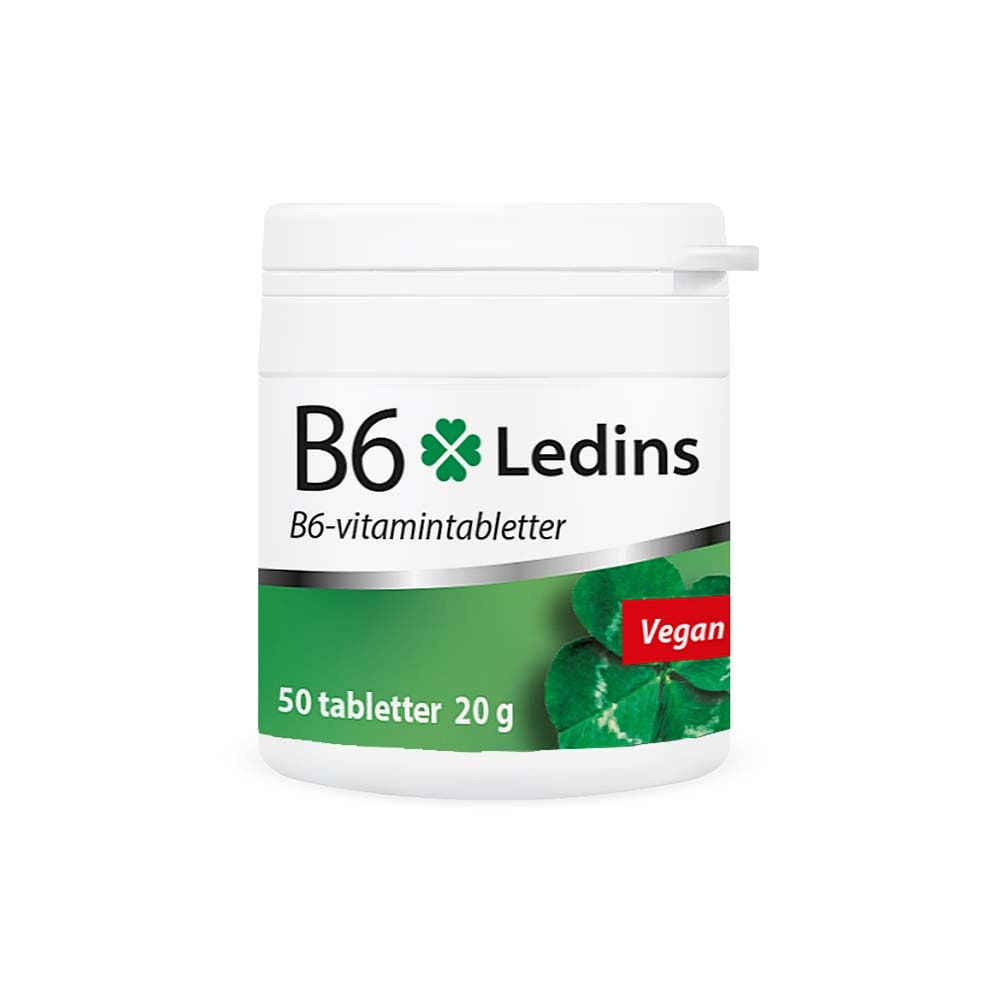 Ledins Vitamin B6 50 tabletter