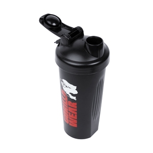 Gorilla Wear Sustainable Shaker Black 600 ml – shaker med lock