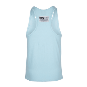 Gorilla Wear Classic Tank Top Light Blue – linne bakifrån
