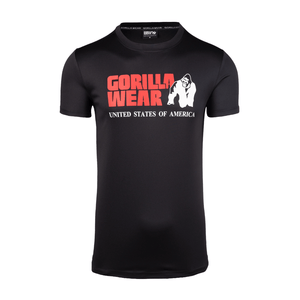 Gorilla Wear Classic Training T-Shirt Black – framifrån