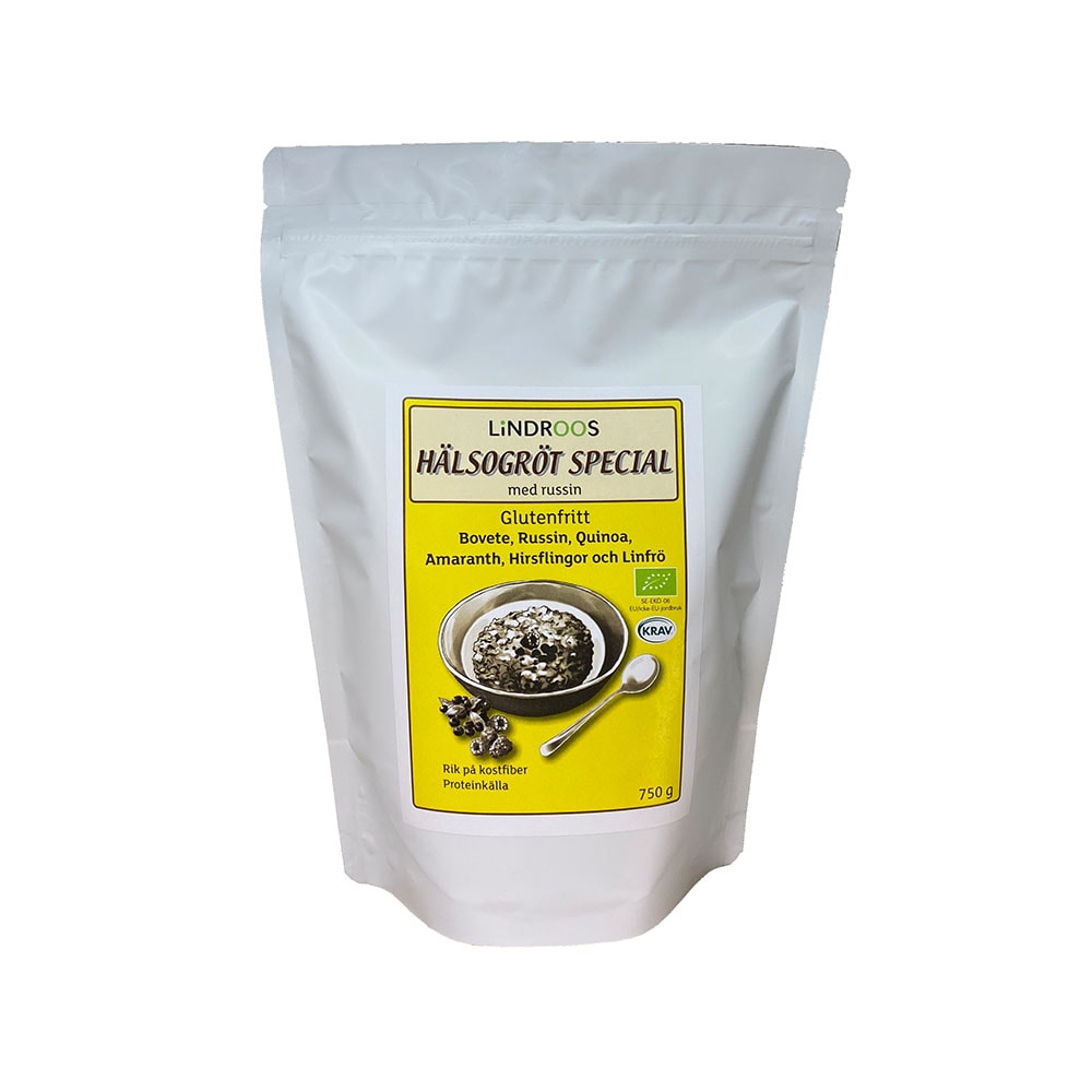 Lindroos Hälsogröt Special med russin 750 g