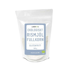 Lindroos Rismjöl Fullkorn 600 g