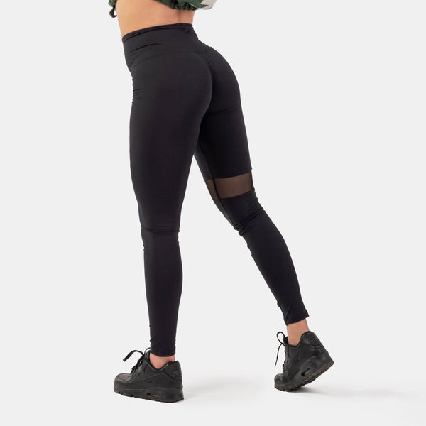 NEBBIA Sporty Smart Pocket High-Waist Leggings black – detaljbild