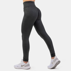 NEBBIA Python SnakeSkin High-Waist Leggings Black – detaljbild
