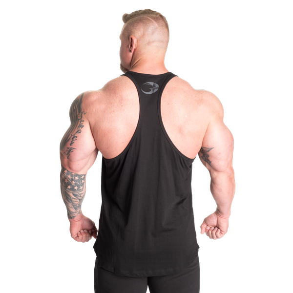 GASP Essential T-Back Linne Svart/Grå