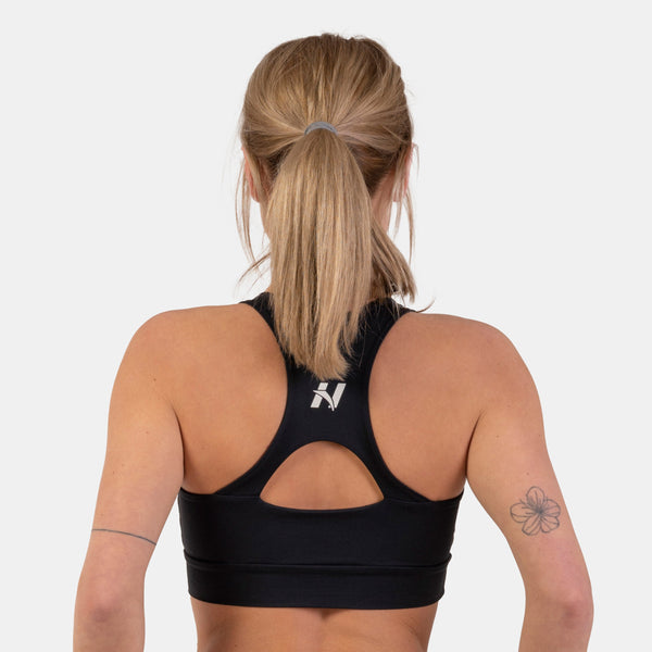 NEBBIA Active Sports Bra Black – detaljbild