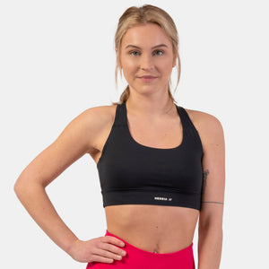 NEBBIA Active Sports Bra Black