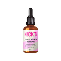 Nick's Stevia Drops Natural 50 ml