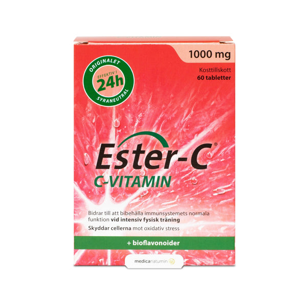 Ester-C C-Vitamin 1000 mg 60 tabletter