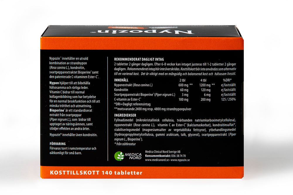 Nypozin Nypon 140 tabletter
