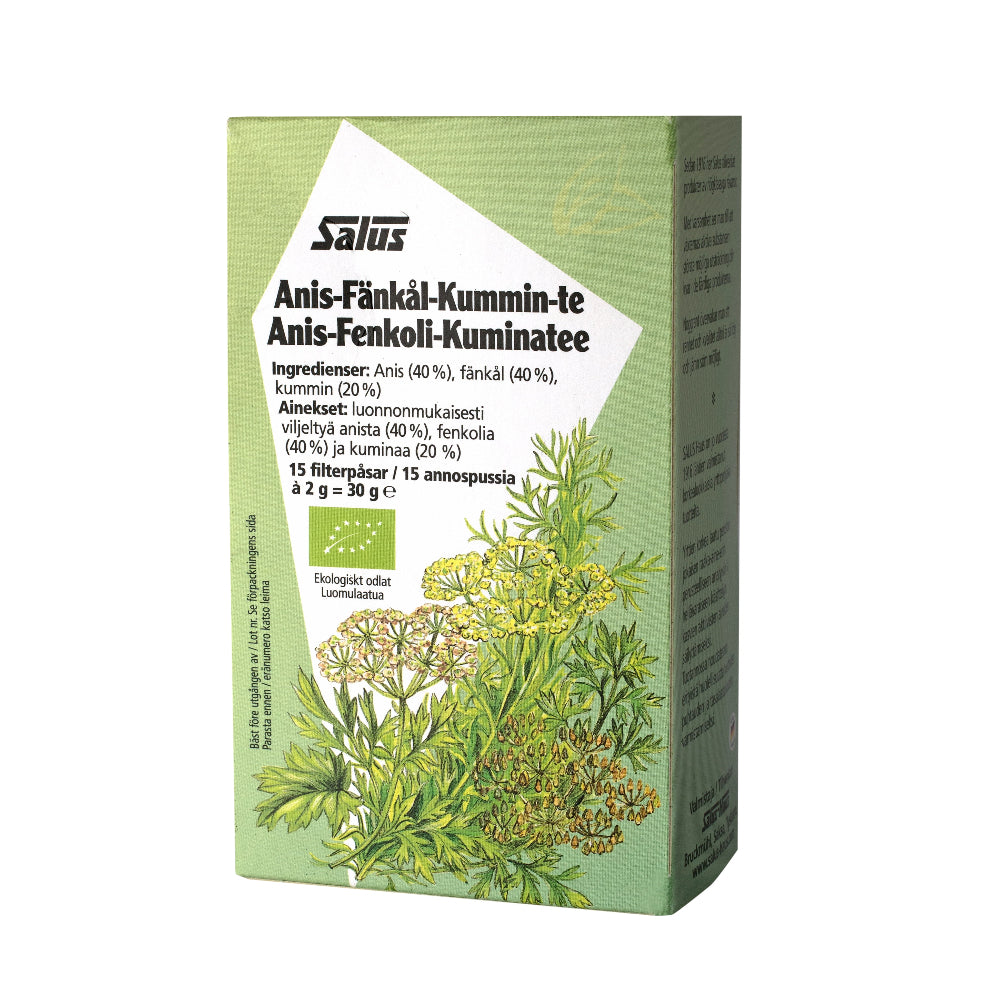 Salus Anis-fänkål-kumminte 15 påsar