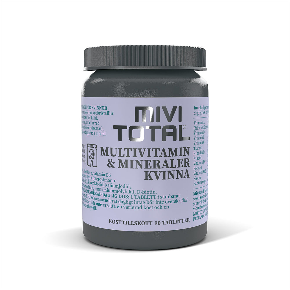Mivitotal Multivitamin Kvinna 90 tabletter