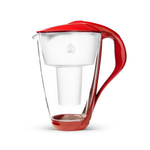 Dafi Vattenrenare Glas Röd 2 L