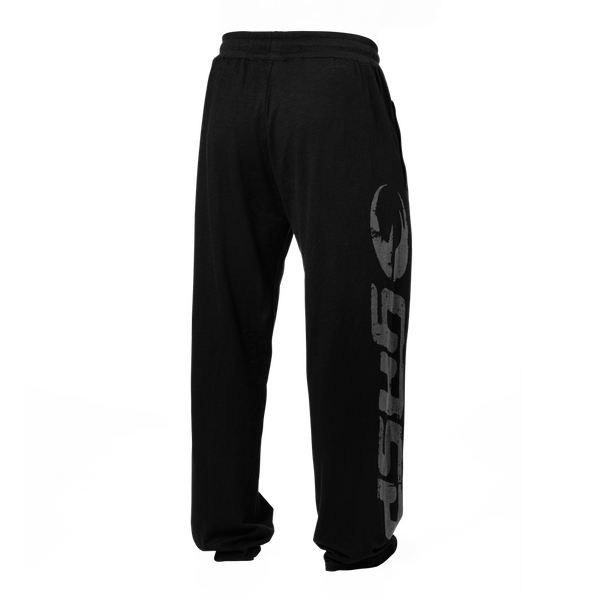 GASP Sweatpants Svart – på modell bakifrån