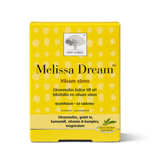 New Nordic Melissa Dream 60 tabletter