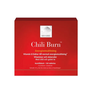 New Nordic Chili Burn 120 tabletter
