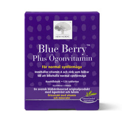 New Nordic Blue Berry Plus Ögonvitamin 120 tabletter