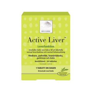 New Nordic Active Liver 30 tabletter