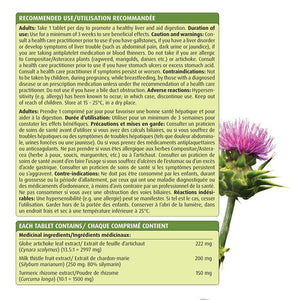 New Nordic Active Liver 30 tabletter – produktblad med rekommenderad dosering och innehåll