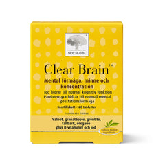 New Nordic Clear Brain 60 tabletter