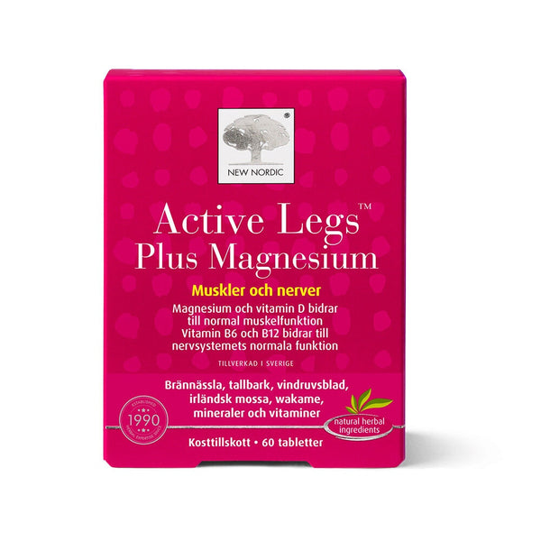 New Nordic Active Legs Plus Magnesium 60 tabletter