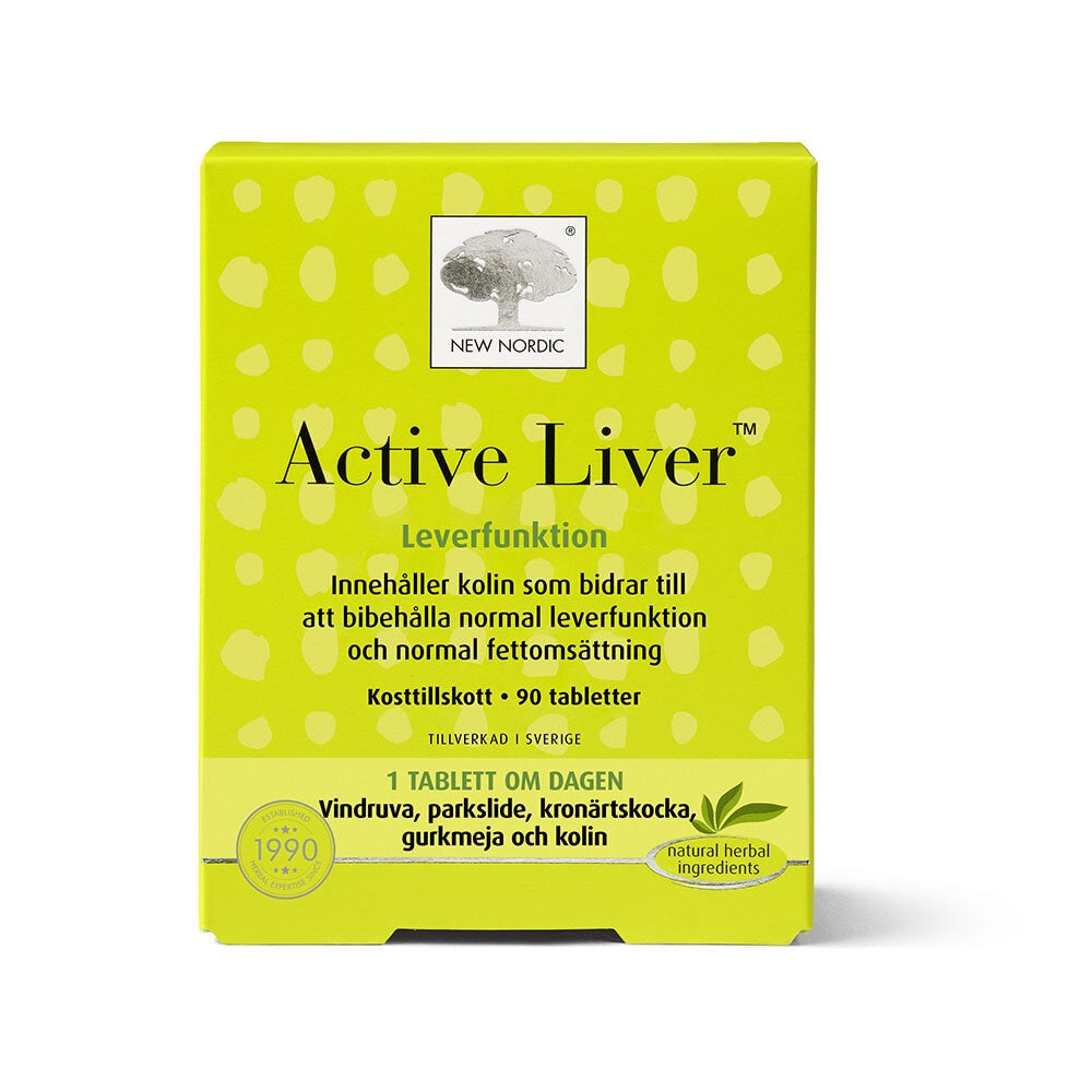 New Nordic Active Liver 90 tabletter