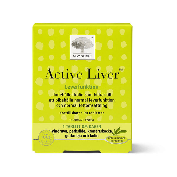 New Nordic Active Liver 90 tabletter