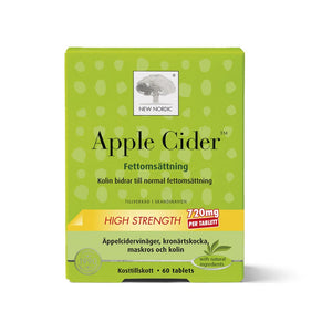 New Nordic Apple Cider High Strength 60 tabletter