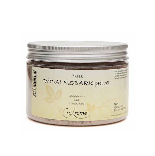 Crearome Rödalmsbark Pulver 100 g