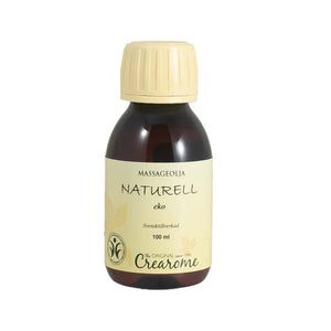 Crearome Massageolja Naturell 100 ml